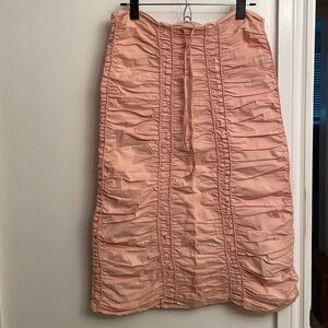 XCVI Shirred Panel Skirt